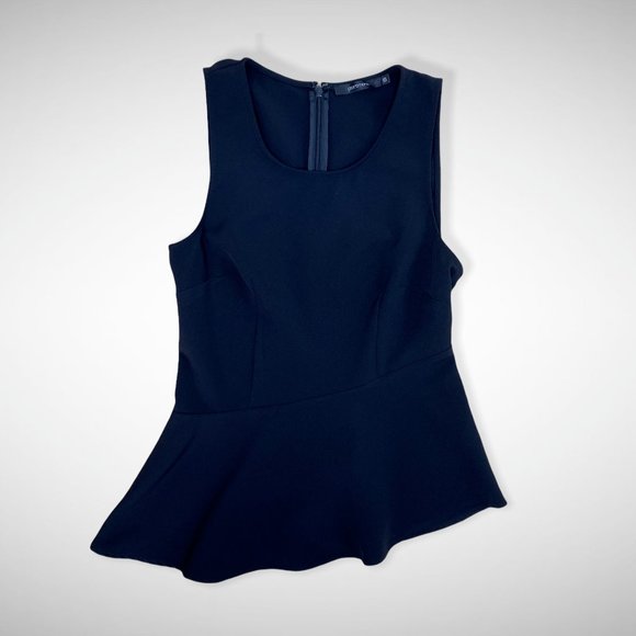 Portmans Sleeveless Black Top Blouse - Picture 3 of 5